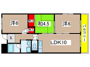 メゾンさつきの物件間取画像